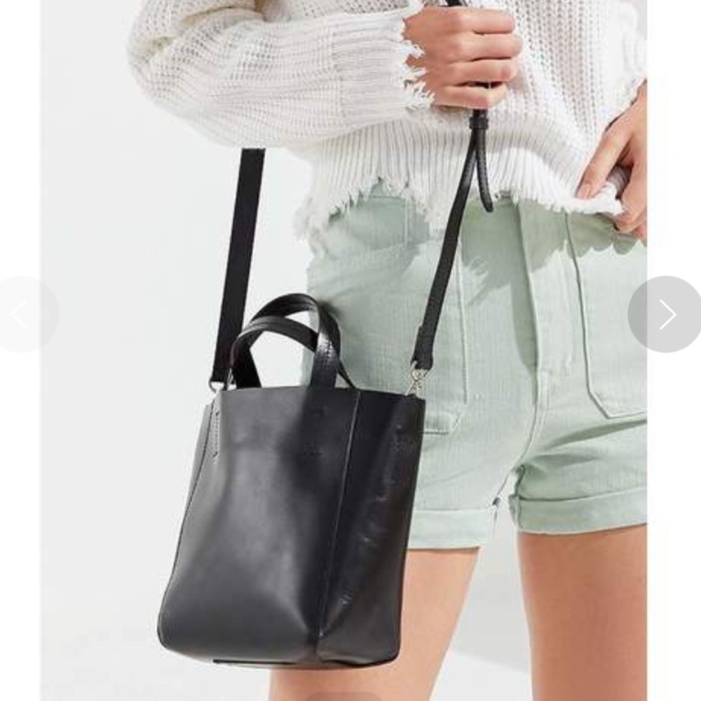Urban Outfitters Mini Leather Crossbody Tote Bag